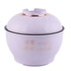 thumbnail image 2 of Mini olla eléctrica multifuncional para calentar rápidamente, ideal para el hogar, residencias de estudiantes, enchufe CN de 220 V, olla eléctrica portátil para fideos de color morado, 2 of 8