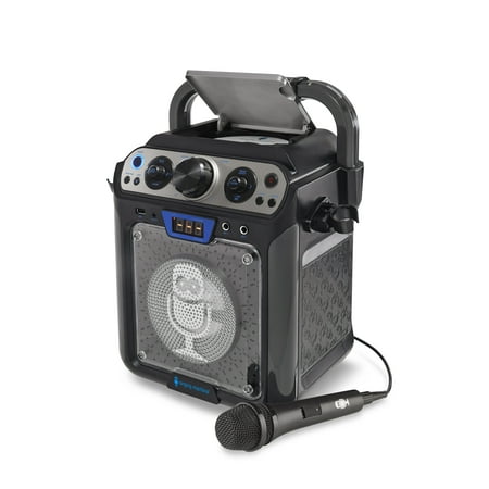 Singing Machine - Groove Cube Hype Karaoke System - Black