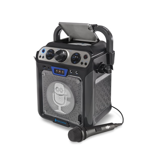 Singing Machine Groove Cube Hype Bluetooth CD Player & Karaoke