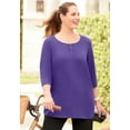 thumbnail image 4 of Catherines Women's Plus Size Suprema Studio Double-Ring Tee, 4 of 4