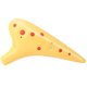 thumbnail image 3 of Ocarina de plástico de 12 agujeros Alto C Ocarina Instrumento musical Regalo de Navidad (amarillo), 3 of 8