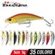 thumbnail image 2 of \ [Value Choice] 1 Señuelo De Pesca De 35 Colores 5g/5cm Hundimiento Minnow 3D Ojos Láser Trolling Plástico Buzz Bait Con 2 Trible Gancho, 2 of 4