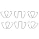 thumbnail image 1 of Herramienta de cuidado de pies de pedicura, Corrector de uñas Corrector de uñas de los pies encarnadas Fijador de alambre de uñas encarnadas Integración perfecta, 1 of 9