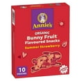 thumbnail image 1 of Annie's Organic Bunny Fruit Flavoured Snacks Summer Strawberry, 198 g, 1 of 9