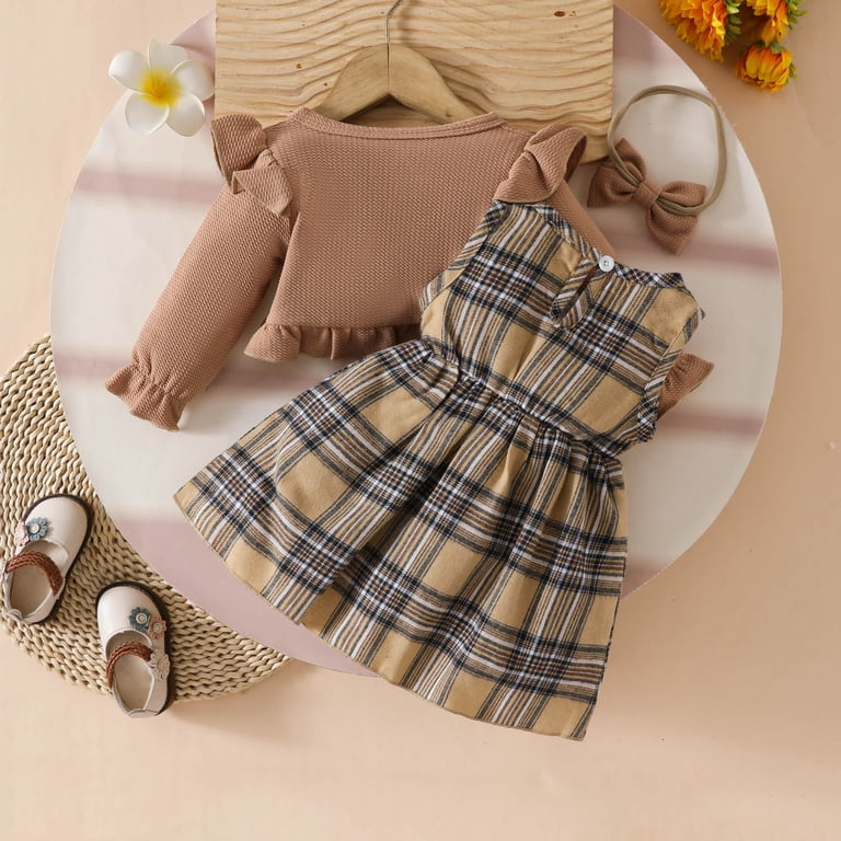 brown plaid baby dress Gold Strapless Sequins Tight Short Homecoming Dress with Beadings  VK24090801 – Vickidress main image 1