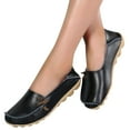 thumbnail image 5 of B91xZ Women’s Flats Slip On Sneakers Comfort Spring Summer Shoes,Black 8, 5 of 5