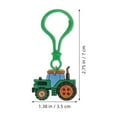 thumbnail image 3 of LYTMENT 6pcs Cute Farm Tractor Keychains PVC Key Ring for Backpack Decoration Charms Cute Cartoon Keychain Present for Boys and Girls, 3 of 8