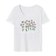 thumbnail image 1 of Camiseta para mujer con cuello redondo, camiseta básica de ajuste regular para playa, camping, calle XL, 1 of 7