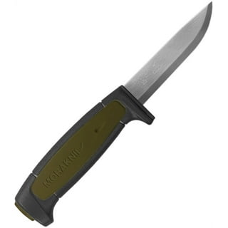 Morakniv Companion Fixed Blade Outdoor Knife with Carbon Steel Blade,  4.1-Inch, Military Green 