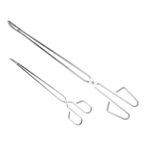Fireplace Tongs Log Grabber Steel Fire Wood Oven Tools