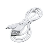 PwrON 5ft White Data Sync USB PC Laptop Charger Cord Cable for Kindle Fire 7 inch Tablet