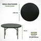 thumbnail image 2 of Mesa Plegable Multiusos Redonda de 122 cm | Mesa Grande para Eventos, Reuniones y Hogar, 2 of 8
