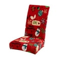 thumbnail image 2 of Matoen12 Christmas Dining Chair Cover Chair Back Cover Removable Washable Chair Protector Suitable for Christmas Family Restaurant Kitchen, 2 of 6