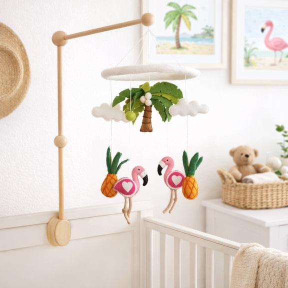 Felt Baby Mobile - Tropical Trio