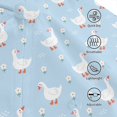 thumbnail image 3 of Balery Goose White Flowers Gorra de béisbol de tamaño ajustable para correr, entrenar y actividades al aire libre. Gorra de papá para todas las estaciones., 3 of 6