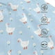 thumbnail image 3 of Fotbe Goose White Flowers Gorro Clásico de Béisbol, Gorra Ajustable con Broche Snapback, Gorro de Exterior de Algodón Suave, 3 of 6