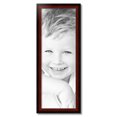 thumbnail image 2 of ArtToFrames 12x34" Matte mahogany Diploma Picture Frame, Brown Wood Poster Frame, with Regular Acrylic and 2 (FBPL-5108), 2 of 7