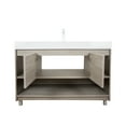 thumbnail image 4 of 48" Free-Standing Single Bathroom Vanity with High Quality Acrylic Vanity Top, 4 of 8