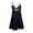 Black, variant on Womens Casual Pajamas Lace Lingerie V Neck Suspender Dress Plus Size Robes for Women,Black,M
