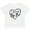 AA-White, variant on Inktastic I Love My Big Bro in Black Chalk Heart Boys or Girls Baby T-Shirt