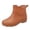 Brown, variant on Rain Boots for Women Waterproof Ankle Boots with Pull Tab and Grip Resistant Sole