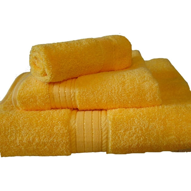 Crown Jewel 2 Luxurious Bath Towels Set Premium Towel. Amazing for Your Bathroom. (Artisan Gold
