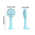 thumbnail image 2 of IGEED Portable Handheld Fan,USB Rechargeable Personal Small Hand Fan for Travel Makeup,Battery Operated Fans Student Dormitory Office Fan, 2 of 8
