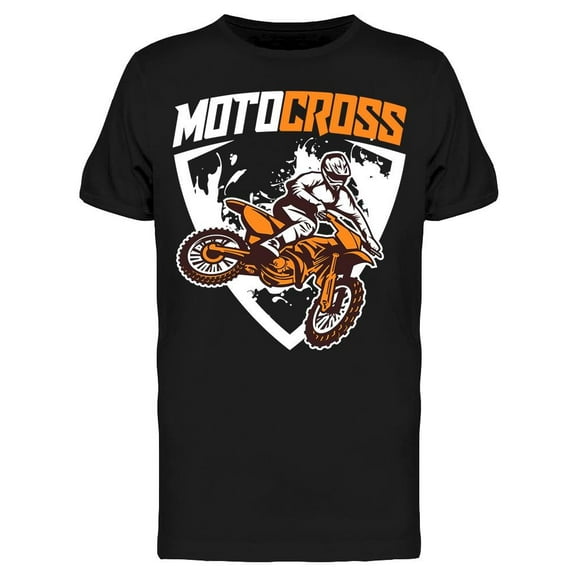 Motocross Design. T-Shirt Men -Image by Shutterstock, Male 4X-Large