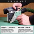thumbnail image 5 of Hojas de lijado Serious Grit 80, 80 x 133 mm, 14 orificios, 50 unidades, 5 of 5