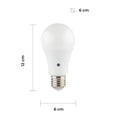 thumbnail image 3 of Estevez Set de 4 Focos Led Con Fotocelda de 9w Luz Fría E26, 3 of 5