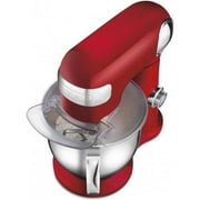 Cuisinart Precision Master 5.5 Quart Stand Mixer with Stainless Steel Bowl - Red