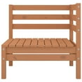 thumbnail image 2 of vidaXL 5 Piece Patio Lounge Set Honey Brown Solid Pinewood, 2 of 25
