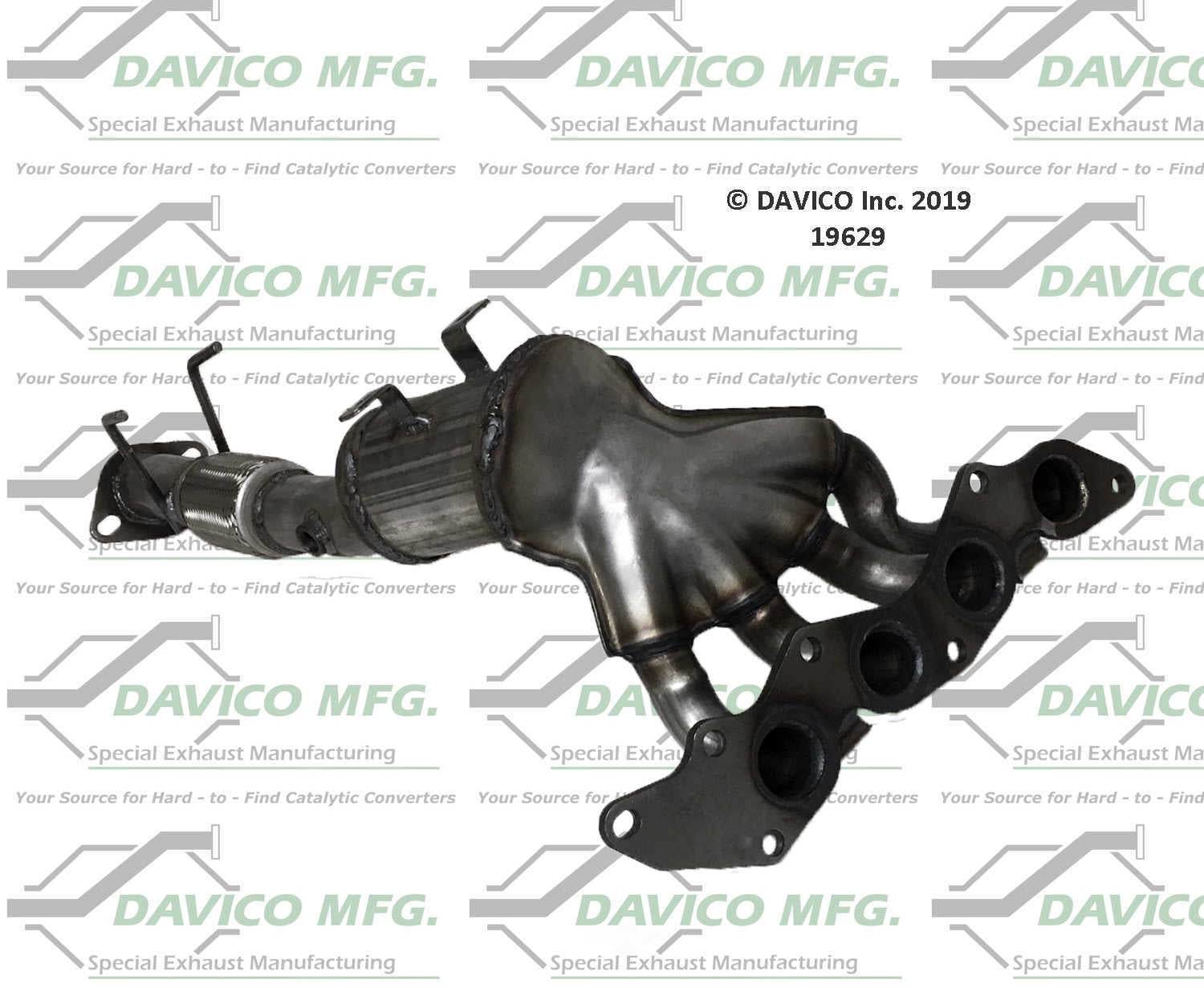 Davico Mfg 19629 Direct-Fit Catalytic Converter