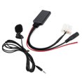 thumbnail image 3 of Adaptador de micrófono Cable de audio auxiliar Bluetooth 5.0 Reemplazo de longitud de 150 cm para Mazda 2/3/5/6, 3 of 5