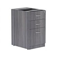thumbnail image 4 of Lorell Weathered Charcoal Laminate Desking Pedestal 16"x22"x28.3" File Drawer Cart Metal Pull, 4 of 8