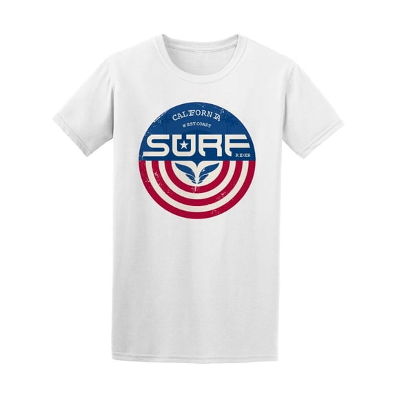 California Surfers West Coast Tee Men's -Image by Shutterstock