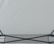 Ozark Trail 12' x 12' Gray Instant Straight Leg Camping Canopy