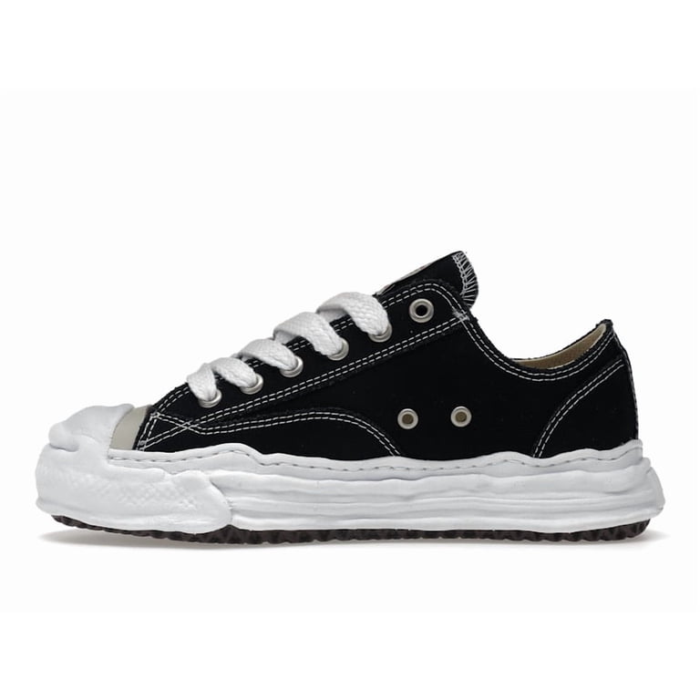 Maison Mihara Yasuhiro ブラック スニーカー 43 Maison Mihara Yasuhiro Men's Hank OG Sole Canvas Low Black Shoes