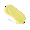 thumbnail image 1 of Fard à Paupières Chauffant Réglable en 5 Vitesses pour Dormir en Jaune, 1 of 8