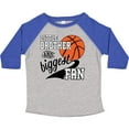thumbnail image 3 of Inktastic Little Brother and Biggest Fan Basketball Player Boys Toddler T-Shirt, 3 of 5