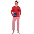 thumbnail image 6 of Purcoar Christmas Pajamas for Family Stripe Sleepwear Sets Men S-XXL, 6 of 10
