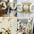 thumbnail image 3 of 40th Birthday Decorations Men Women, Retro Beige Balloon Garland Kit, Apricot Boho Balloons, Beige Nude Party Balloons, Double-Stuffed Balloons for 40th Birthday Party, Wedding, Festival Decorations, 3 of 6