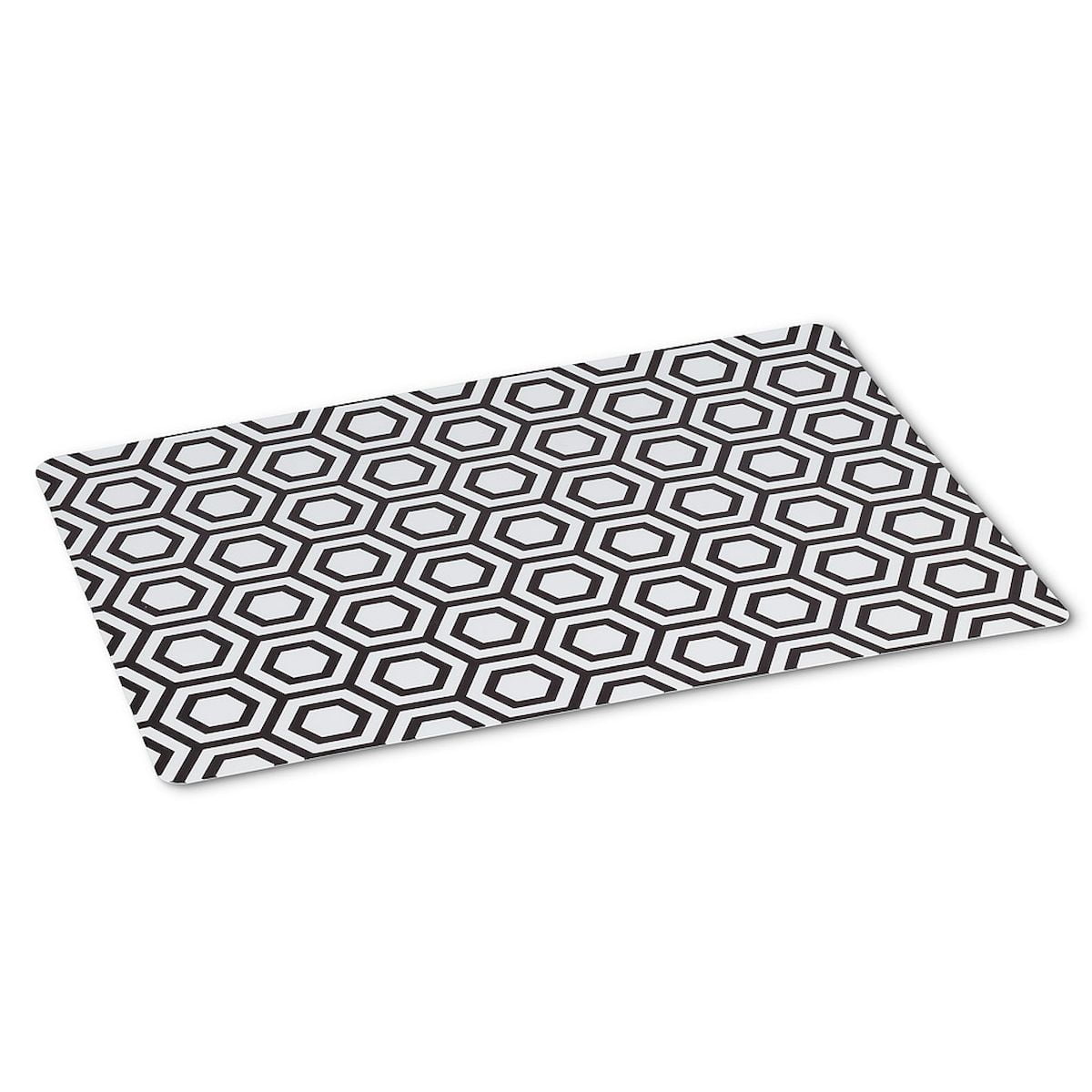 Set of 6 Allover Hexagon Tile Placemat