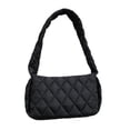thumbnail image 2 of Bolso de hombro de moda Regalos Cartera Embrague Axila Bolso Casual Tote Cierre de cremallera Negro Zulema bolsas de hombro, 2 of 8