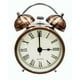 thumbnail image 1 of Reloj despertador de viaje retro silencioso vintage, reloj analógico de cuarzo con doble campana con alarma fuerte, reloj despertador matutino con pilas para dormir de 3 pulgadas, 1 of 8