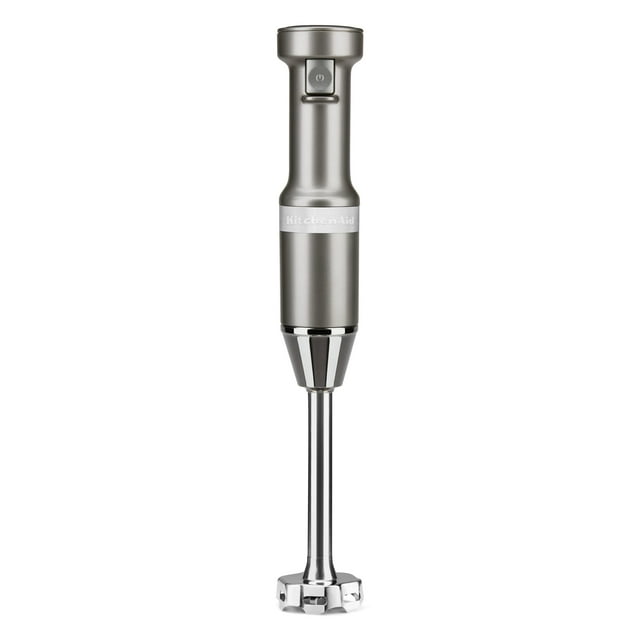 Batidora de mano con cable de velocidad variable KitchenAid KHBV53, Contour Silver