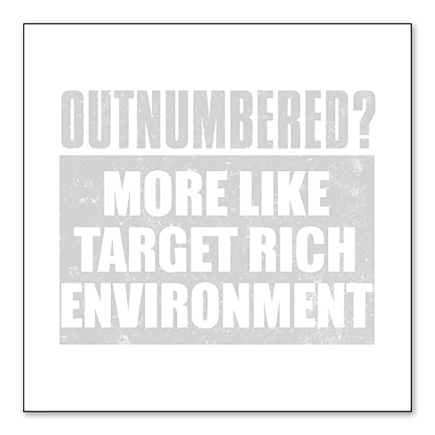Uncounted Sticker DistinctInk Custom Bumper Sticker - 3