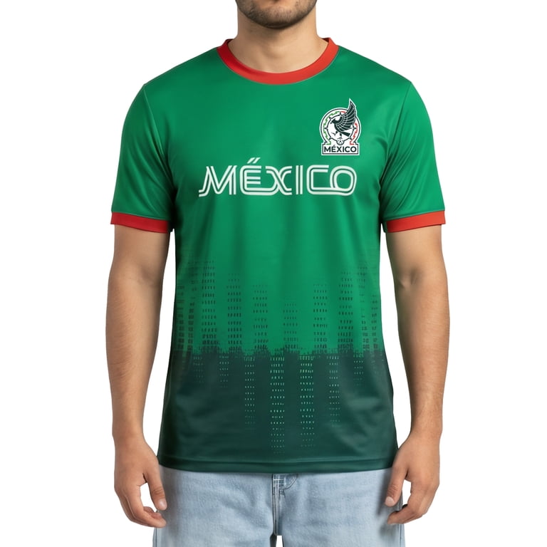 Mexico Men's National Soccer Team Jersey, FMF T Shirt for Men