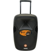 VOYZ 1000W Portable Bluetooth Speaker | 15 Two-Way | USB/SD/MP3 | Tripod Stand | 2 Mics | Perfect for Karaoke