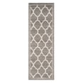 thumbnail image 2 of Safavieh Amherst Collection AMT415R Dark Grey and Beige Indoor,  Outdoor Square Area Rug (7' Square), 2 of 5